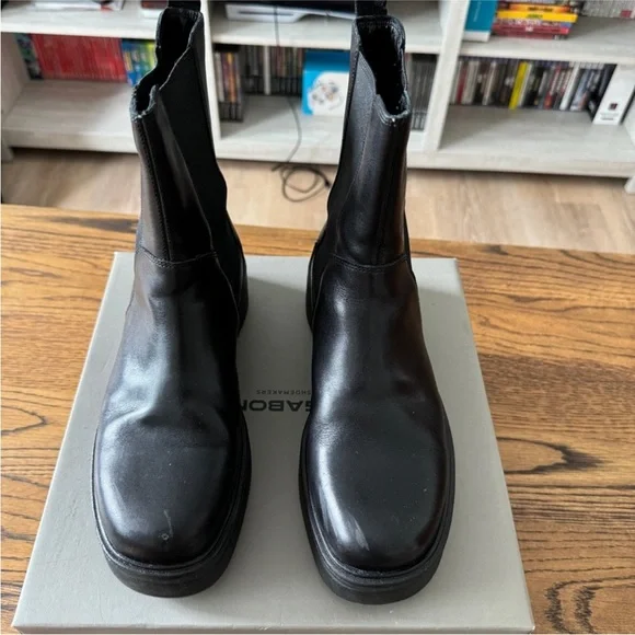 Vagabond Tara Black Chelsea Boots size 39 - Picture 4 of 10